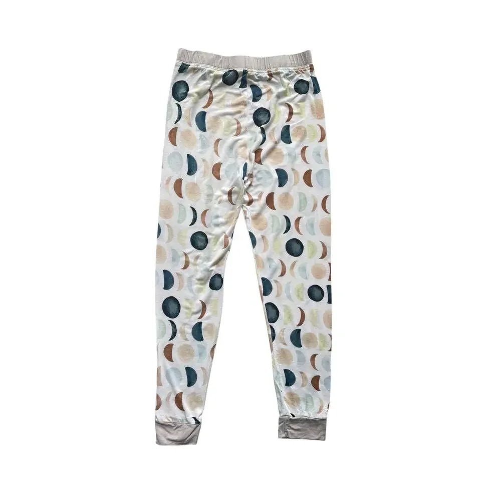 Little Sleepies Luna Neutral Two-Piece Pajama Set Size 7/8
